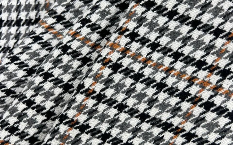 Tkanina Tweed pepitka-kratka wzór 4
