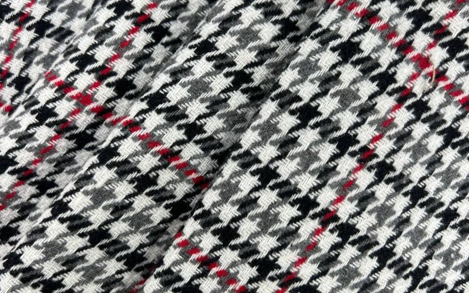 Tkanina Tweed pepitka-kratka wzór 5