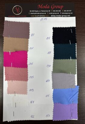 Tkanina Wiskoza twill - Próbnik