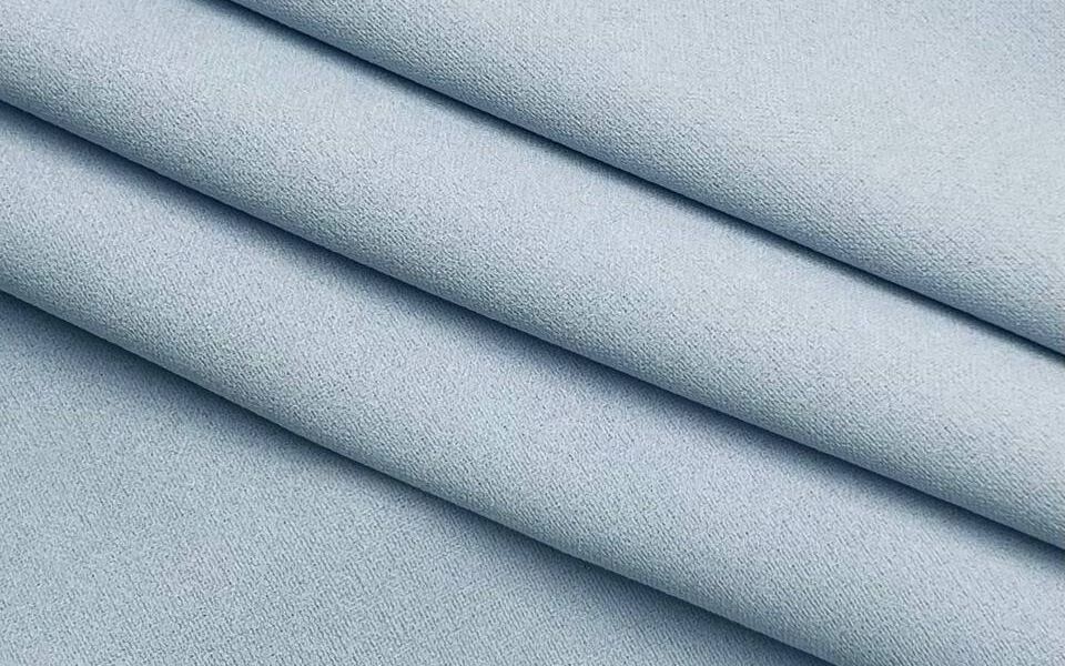 Dzianina Krepa nurek baby blue